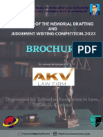 Memorial Drafting and Judgement Writing Competition 2022