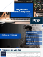 Playbook de vendas Proplano