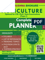 Agriculture: Planner