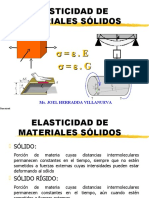 Elasticidad de Materiales Sólidos: Ms. Joel Herradda Villanueva