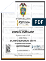 Certificado Neurotecnologia