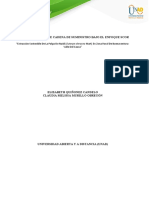 Fase 3. Propuesta de Cadena de Suministro Bajo El Enfoque Scor