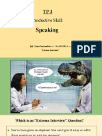 Productive Skill:: Speaking