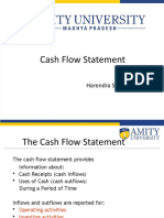 Cash Flow Statement: Harendra Singh
