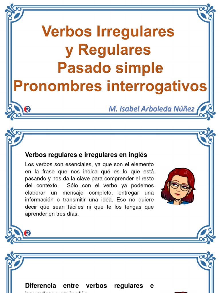 Expo Ingles Ii | PDF | Verbo | Semántica