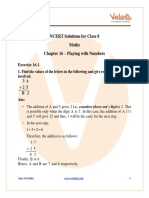 NCERT Solutions For Class 8 Maths Chapter 16 - Playing With Numbers