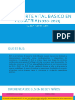 Bls (Soporte Vital Basico en PEDIATRIA) 2020-2025: Mg. Elva Fuentes Cubas