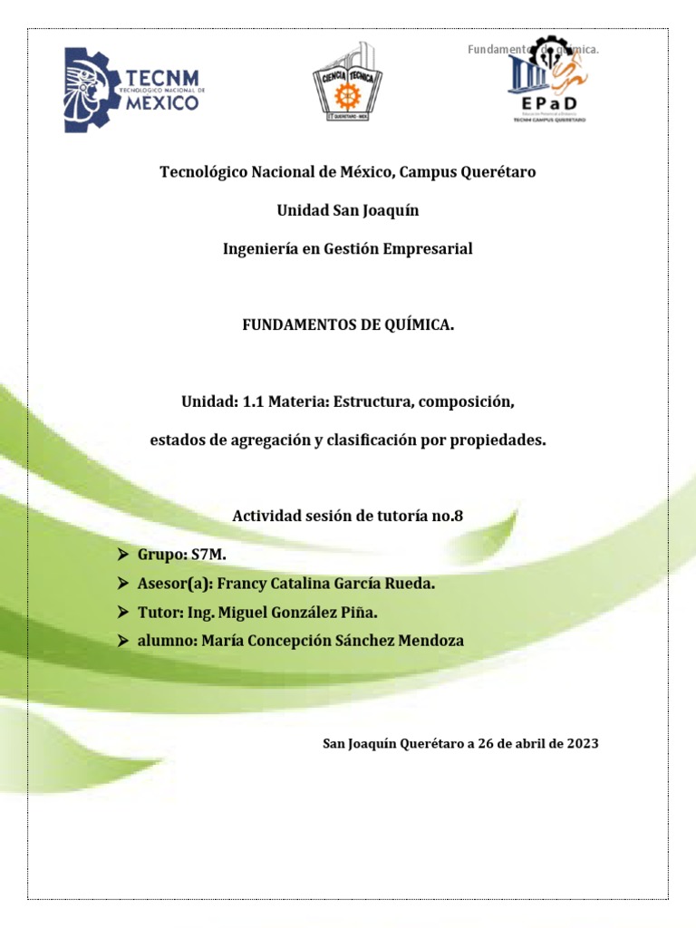 Fundamentos de Química | PDF | Vela | Química