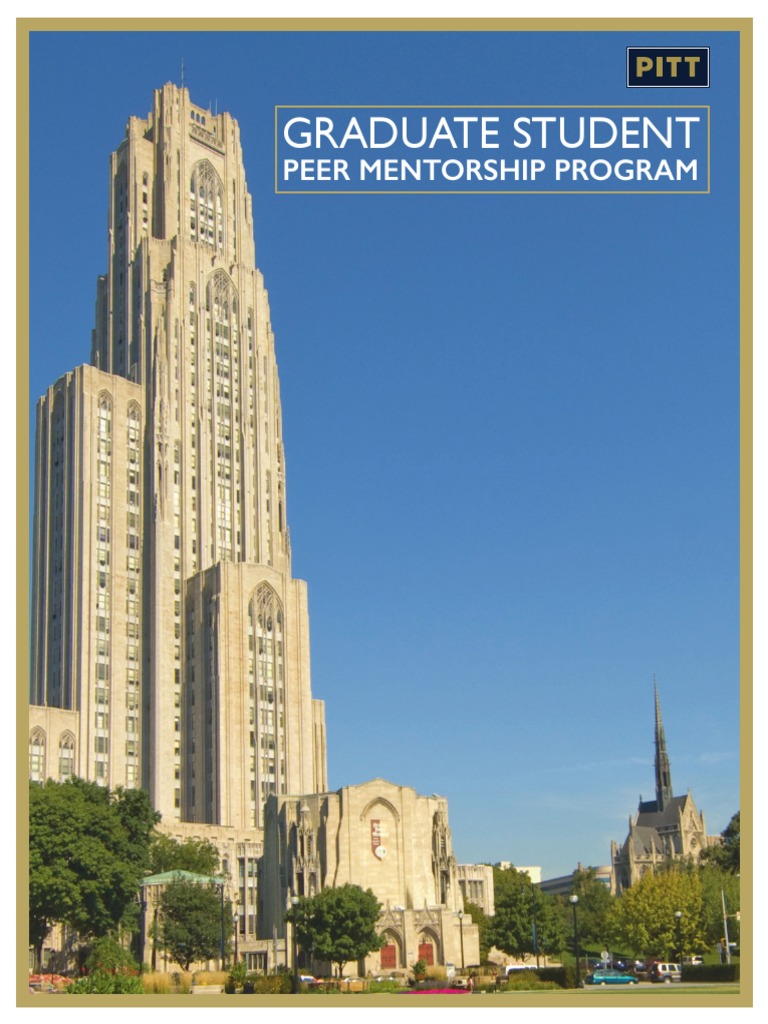 Dietrich School Grad Student Peer Mentoring Guide PDF Mentorship