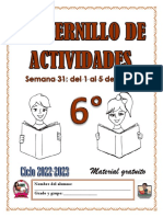 6° S31 Cuadernillo de Actividades (Anexos) Profa Kempis