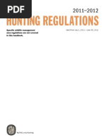 2011-2012 Hunting Regulations