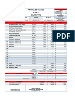 Pintura de Trafico Blanco Cemprovial: Valor Por KG Fecha de Mod.