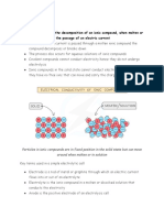 CIE Chemistry Chapter 4 - Electrochemistry