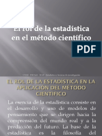 Método Científico y Estadística
