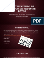 Mantenimiento de Equipos de Redes de Datos: Presentado Por: Thais Ruiz, Kevin Intriago, Francisco Salgado