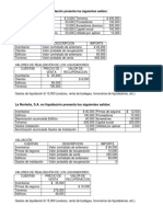 Ejercicios Liquidación