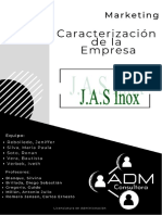 Grupo 7 J.a.S Inox Caracterización de La Empresa