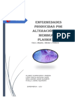 Enfermedades Producidas Por Alteración en La Membrana Plasmática