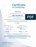 FSMA CertificateViña Tacama - Compressed