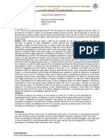 Diario de Campo #01 Investigador: Martínez Cespedes Melody Programa: Educación Inicial Fecha: 28/09/22