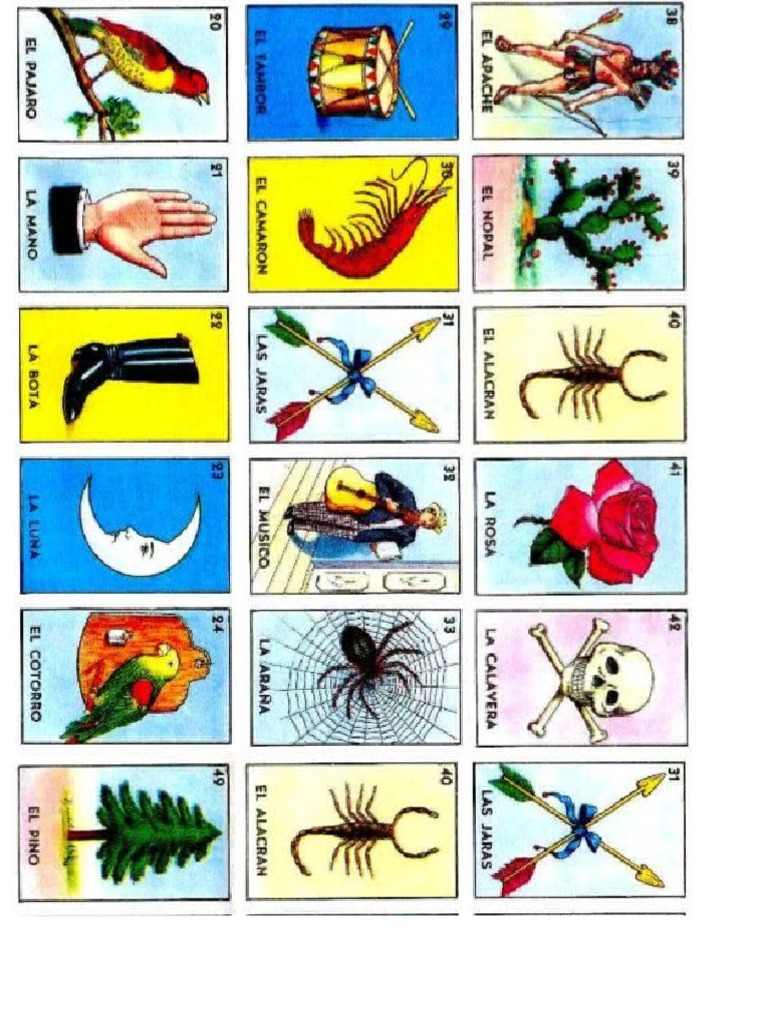 Loteria Mexicana | PDF