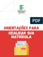 Orientacao Matriculas