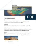 The Spanish Colonists: Module: Culture European Settlements in The New World