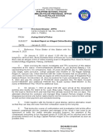 Incident Report On Alleged Booking Scam Magalawa Ruiz Resort