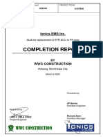 Completion Report - 5197949
