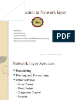 Introduction To Network Layer