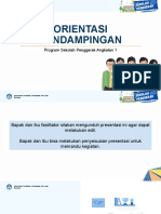 Paparan Orientasi Pendampingan