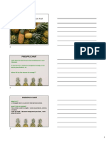 Pineapple Chart Handouts