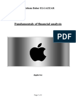 Apple Inc Financial Analysis