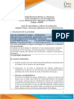 Guia de Actividades y Rúbrica de Evaluación - Unidad 3-Paso 4 - Procesos Aduaneros en Las Exportaciones