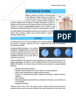 Hipersensibilidad Dentinaria