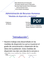 Medidas de dispersión y asimetría en datos de recursos humanos