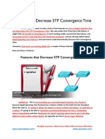 10 - Feature That Decrease STP Convergences