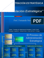 Diapositivas de Formulación de Estrategias