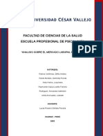 Analisis Sobre El Mercado Laboral Peruano