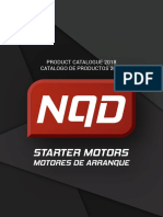 Catálogo - NQD - Motores de Arranque 2018