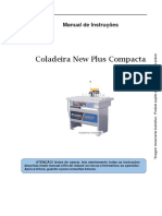 Coladeira New Plus Compacta: Manual de Instruções