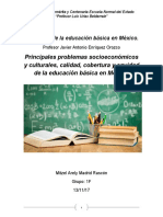 Calidad, Cobertura y Equidad de La Educación