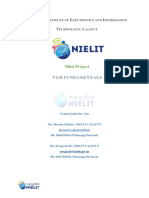 VLSI FUNDAMENTALS - Mini Project