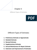 Different Types of Estimates Explained