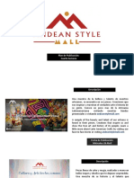 Piezas Graficas y Descripción - Cuarta Semana Andean Style Mall