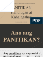 1.-PANITIKAN Kahulugan - at Kahalagahan