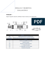 HIDRÁULICA Y NEUMÁTICA Evaluacion 3