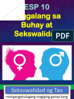 Paggalang Sa Buhay at Sekswalidad