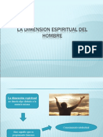 La Dimension Espiritual Del Hombre