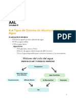 4.A Tipos de Sistema de Abastecimiento de Agua: Motores Del Ciclo Del Agua